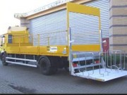 18 tonne drop side tail lift