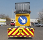 18 tonne traffic management with crash cushion