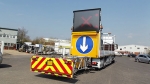 18 tonne traffic management with crash cushion